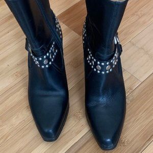 Frye Katie Ring Platform Booties - Excellent Used Condition!
